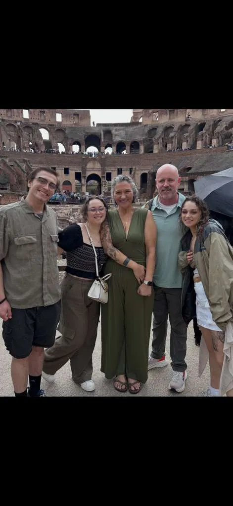 The Press family together